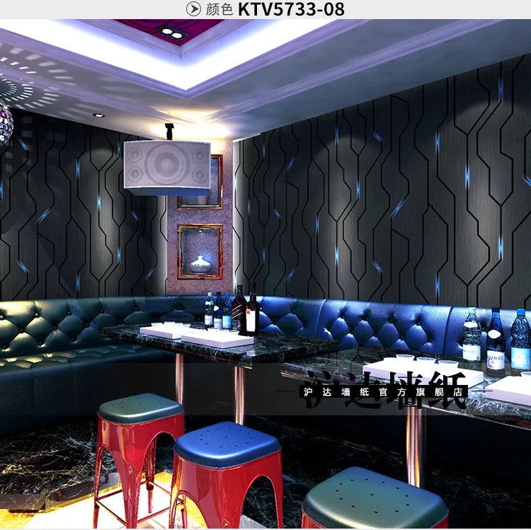 3D Stereo Music Bar Wallpaper